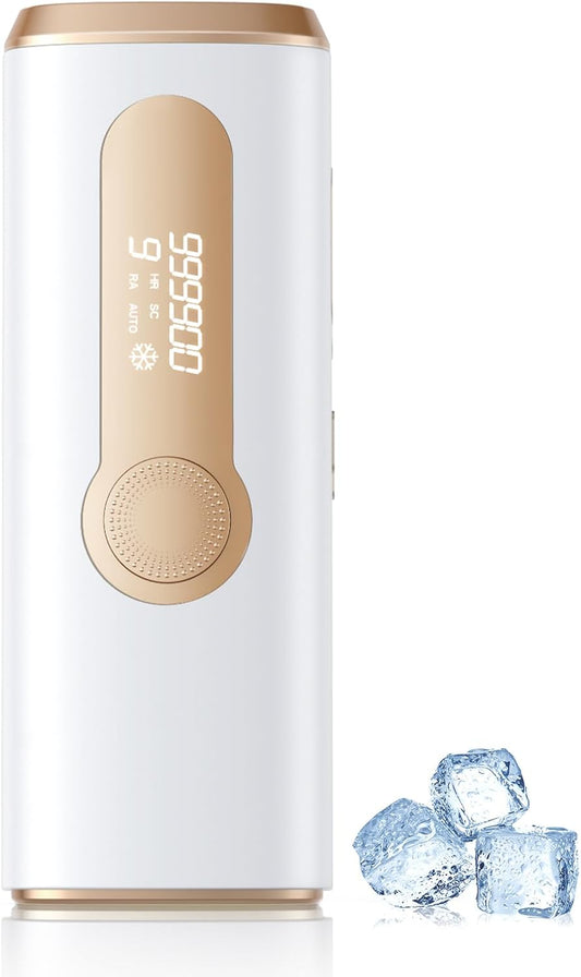 Haarlosy Épilateur Lumière Pulsée avec Indolore Refroidissement