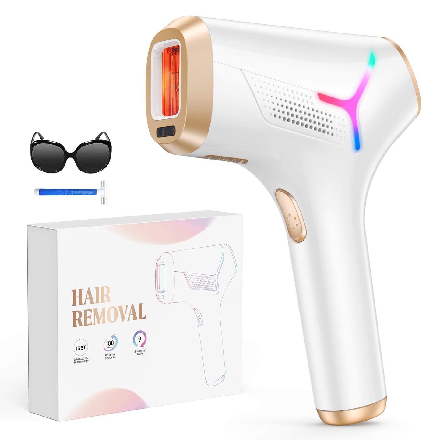 Haarlosy IPL Laser Hair Removal Device for Women Men at Home Use IGBT Fast