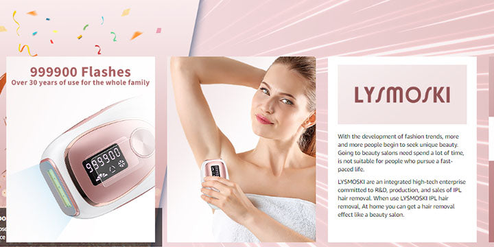 Smooth, Hair-Free Skin for All: Lysmoski IPL Laser Hair Removal for Both Genders