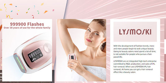 Smooth, Hair-Free Skin for All: Lysmoski IPL Laser Hair Removal for Both Genders