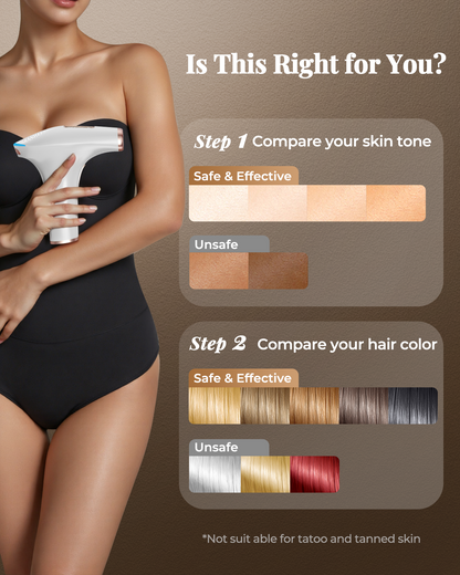 Haarlosy IPL Laser Hair Removal Device for Women Men Home Use, 999900 Flash