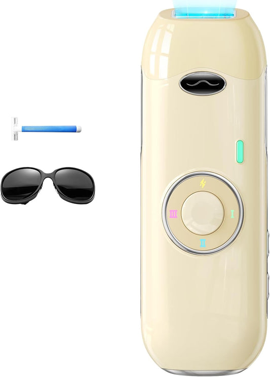 Haarlosy Épilateur Lumière Pulsée, 22J Épilateur Laser Définitif pour