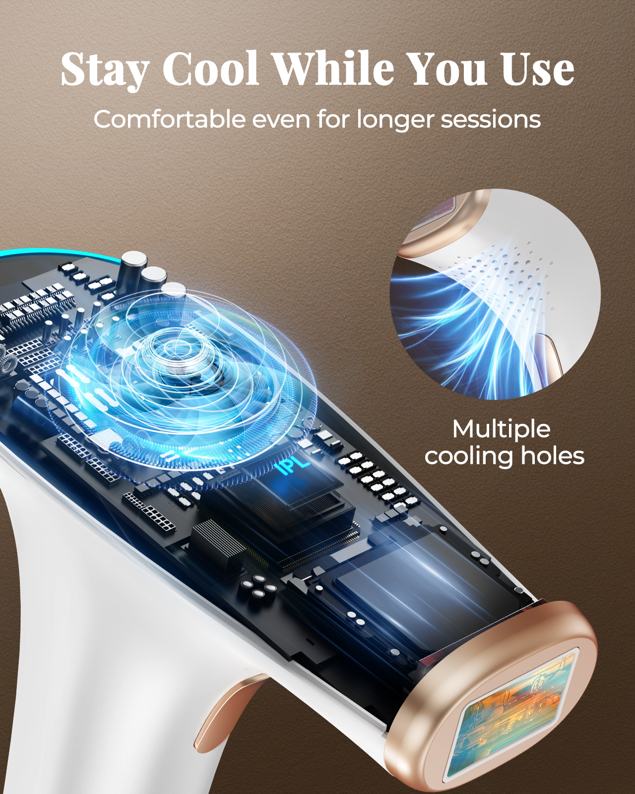 Haarlosy IPL Laser Hair Removal Device for Women Men Home Use, 999900 Flash