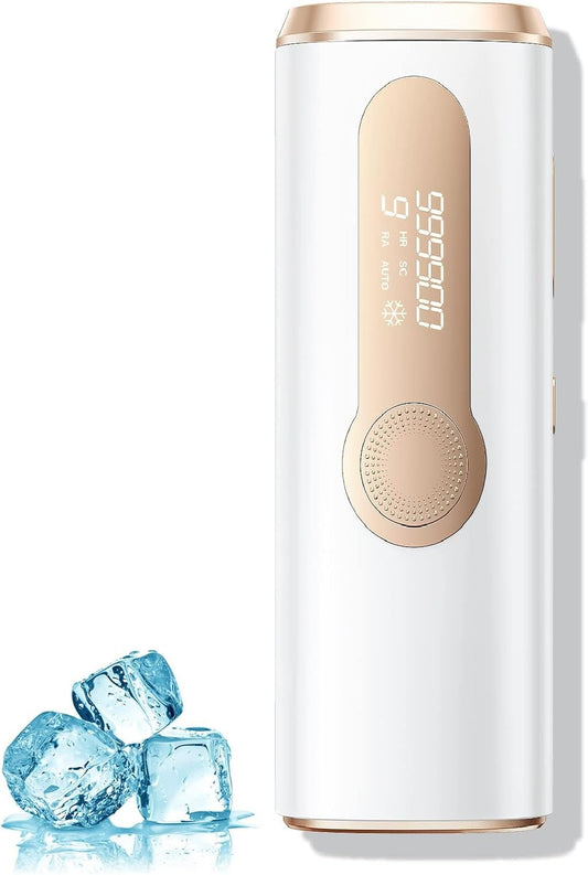 Haarlosy Épilateur Lumière Pulsée avec Indolore Refroidissement