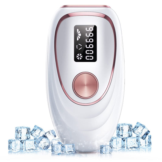LYSMOSKI TM002 - Ice Cool IPL Hair Removal Device (White)