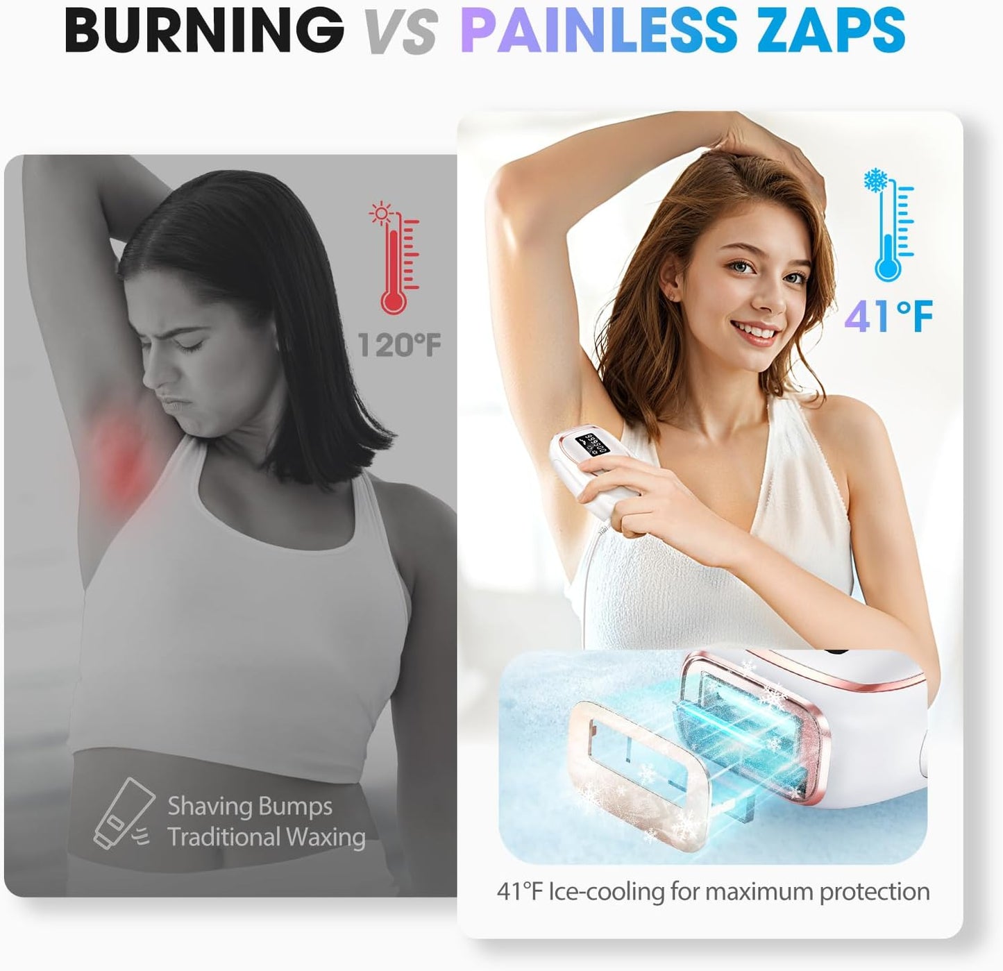 Haarlosy IPL Laser Hair Removal Device for Women and Men