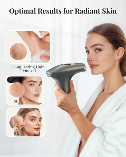 Haarlosy IPL Laser Hair Removal Device with 3-in-1